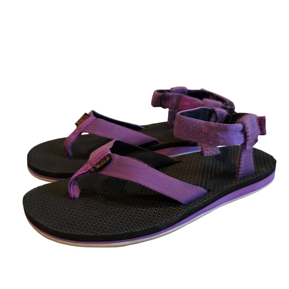 Teva Original Universal Purple Strappy Sport Sandals Womens Size 7